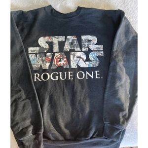 Vintage Star Wars Rouge One Crewneck Sweatshirt Size: Small 2016 Disney
